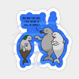 Poor Desperate Sailors - Real Mermaids Sticker